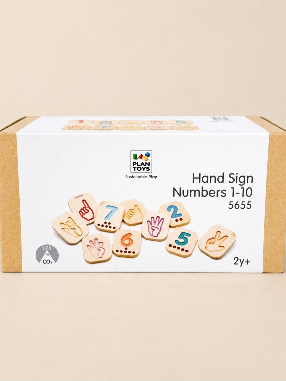 Plan Toys Hand Sign Numbers 1-10